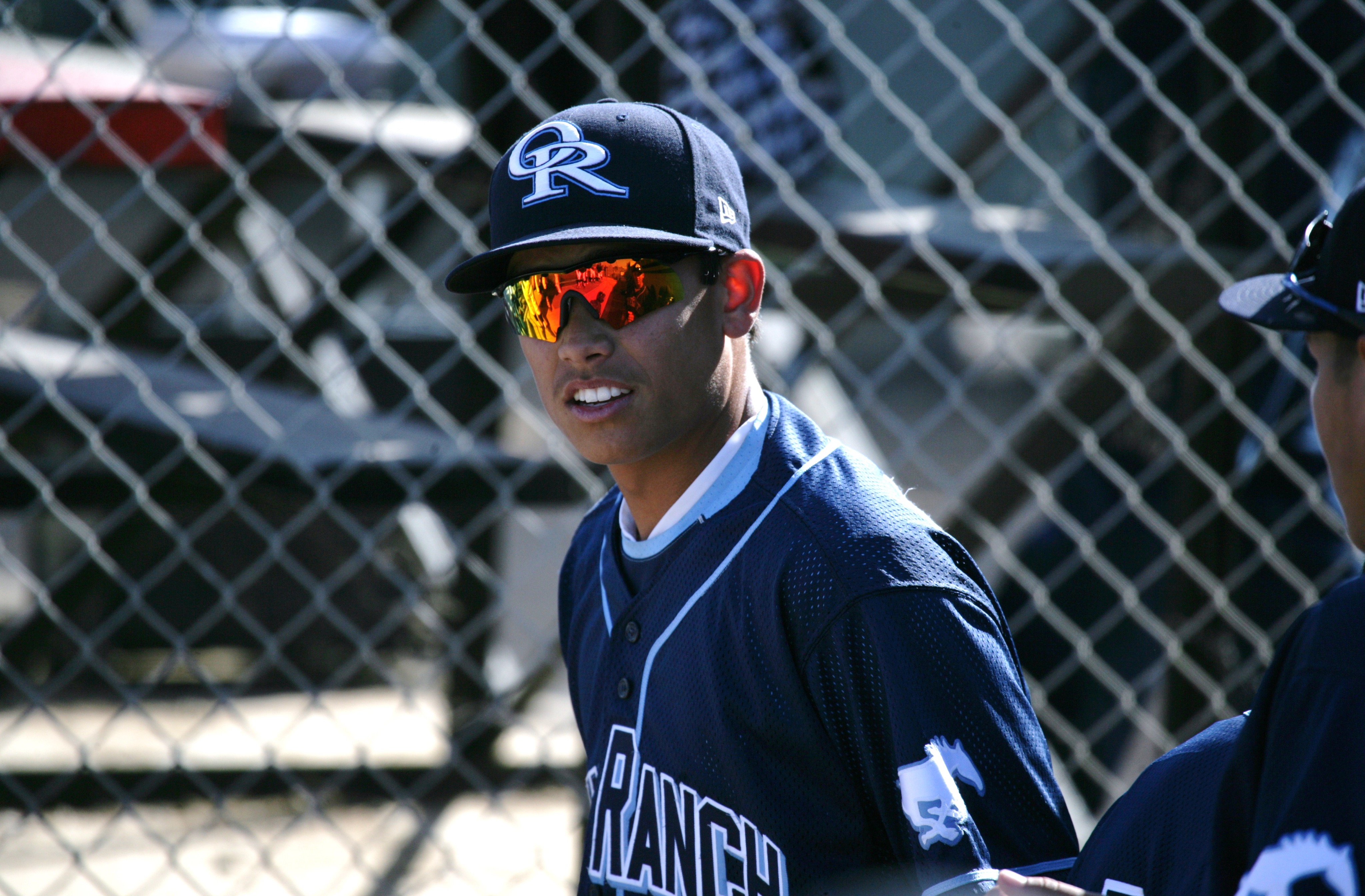 Austin in his Otay Ranch baseball uniform